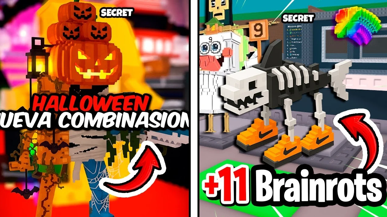 Admin Abuse de Halloween en Roba un Brainrot