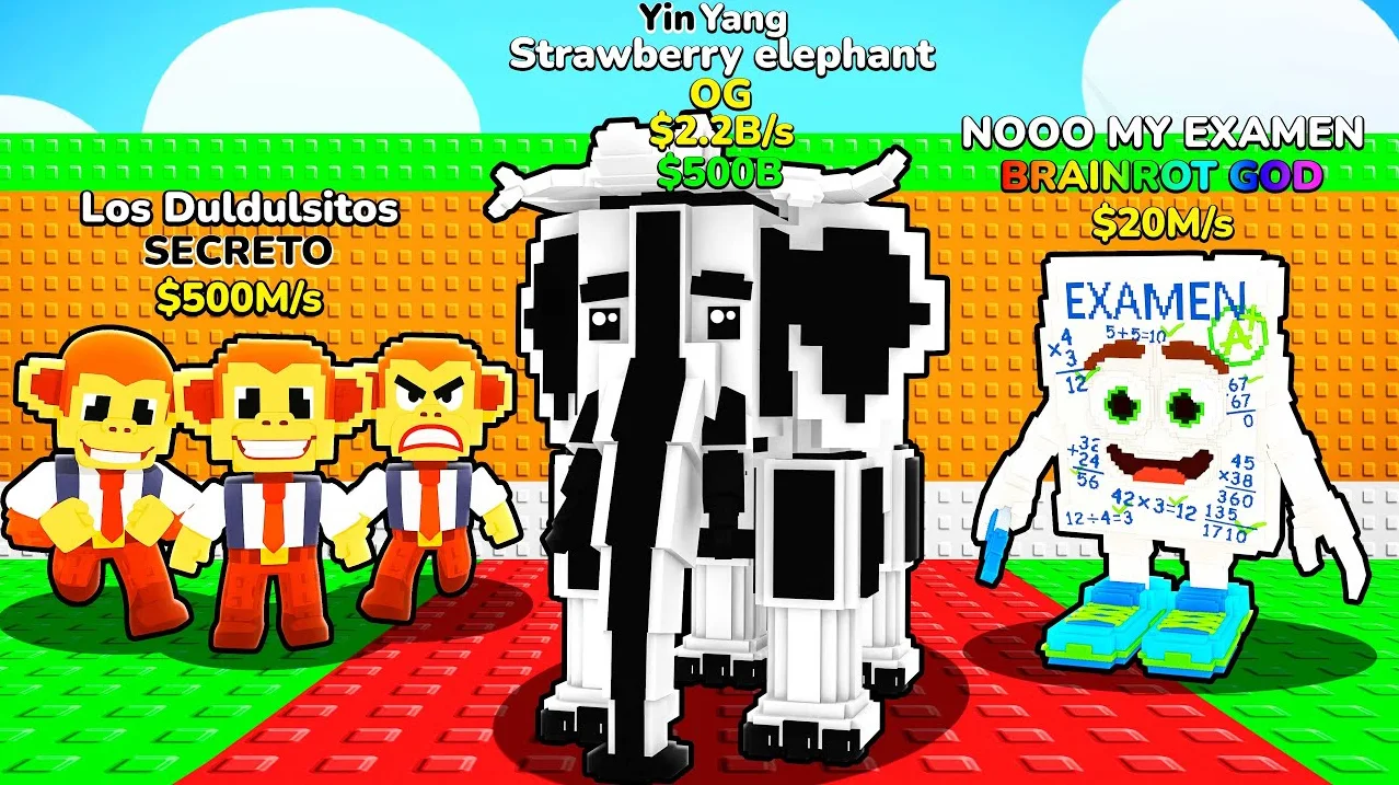 Nuevo brainrot Strawberry Elephant en Roba un Brainrot